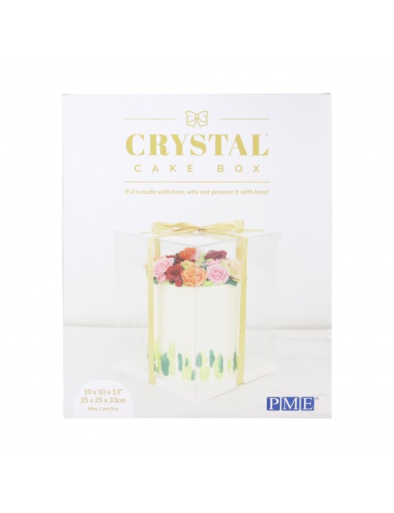 PME Crystal Caja para Tartas -25cm