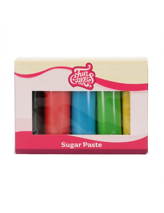 FunCakes Rolled Fondant Multipack Esenciales 5 x 100g CAD 04/05/24