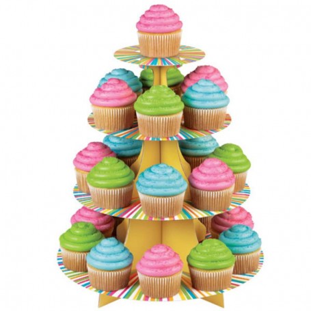 Wilton Stand o Expositor para Cupcakes Arco Iris