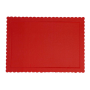 Bandeja Rectangular Extra Fuerte Rojo 30 X 40 Cm x 3mm