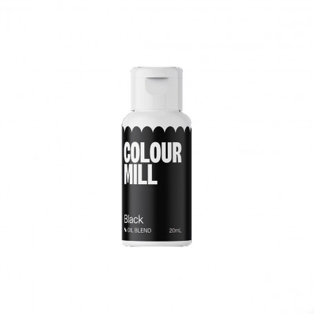 Colorante Liposoluble Gel Negro 20ml - Colour Mill