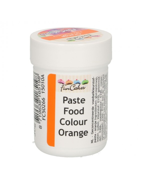 Funcakes Colorante en Pasta Naranja - 30g - CAD 12/23